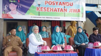 Dukung Kesehatan Mental, PKK Parepare Apresiasi Launching Posyandu Jiwa di Ujung Lare