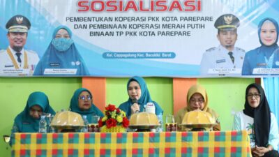 Tim Penggerak PKK Parepare Siap Kembangkan Koperasi Sehat, Kuat, dan Berdaya Saing