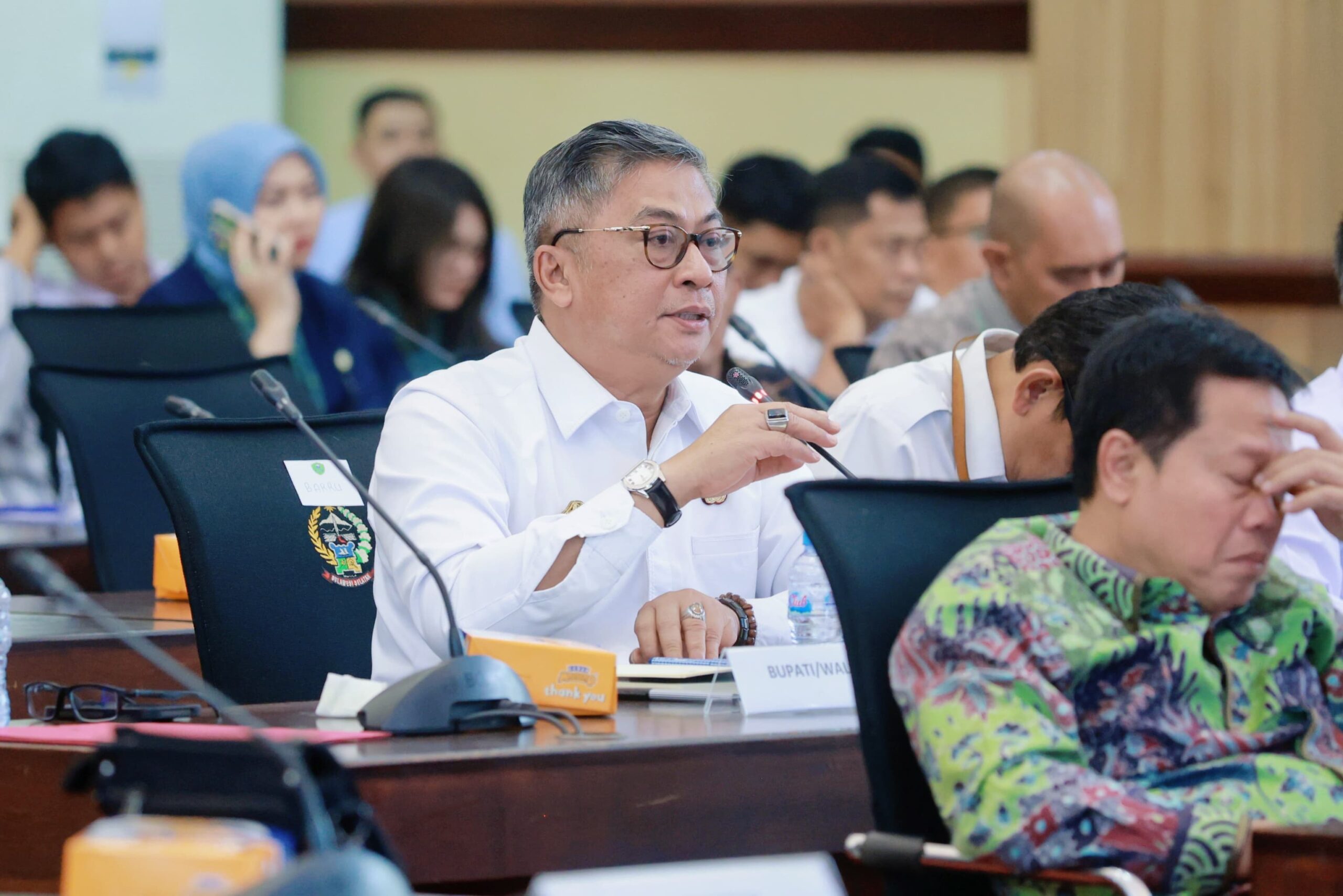 Kunker Komisi II DPR RI di Makassar, Wabup Barru Dorong BUMD Jadi Motor Ekonomi Daerah