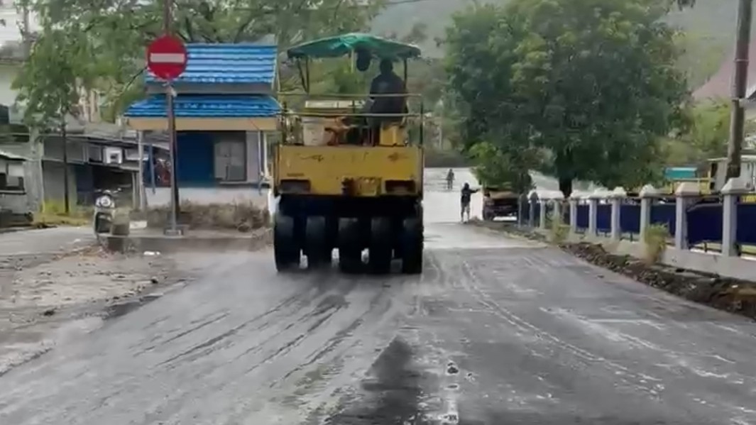 Panitia Pastikan Pengaspalan Sirkuit Road Race Lumpue Murni Swadaya, Dapat Izin dari Balai Pengelola Transportasi Darat Provinsi