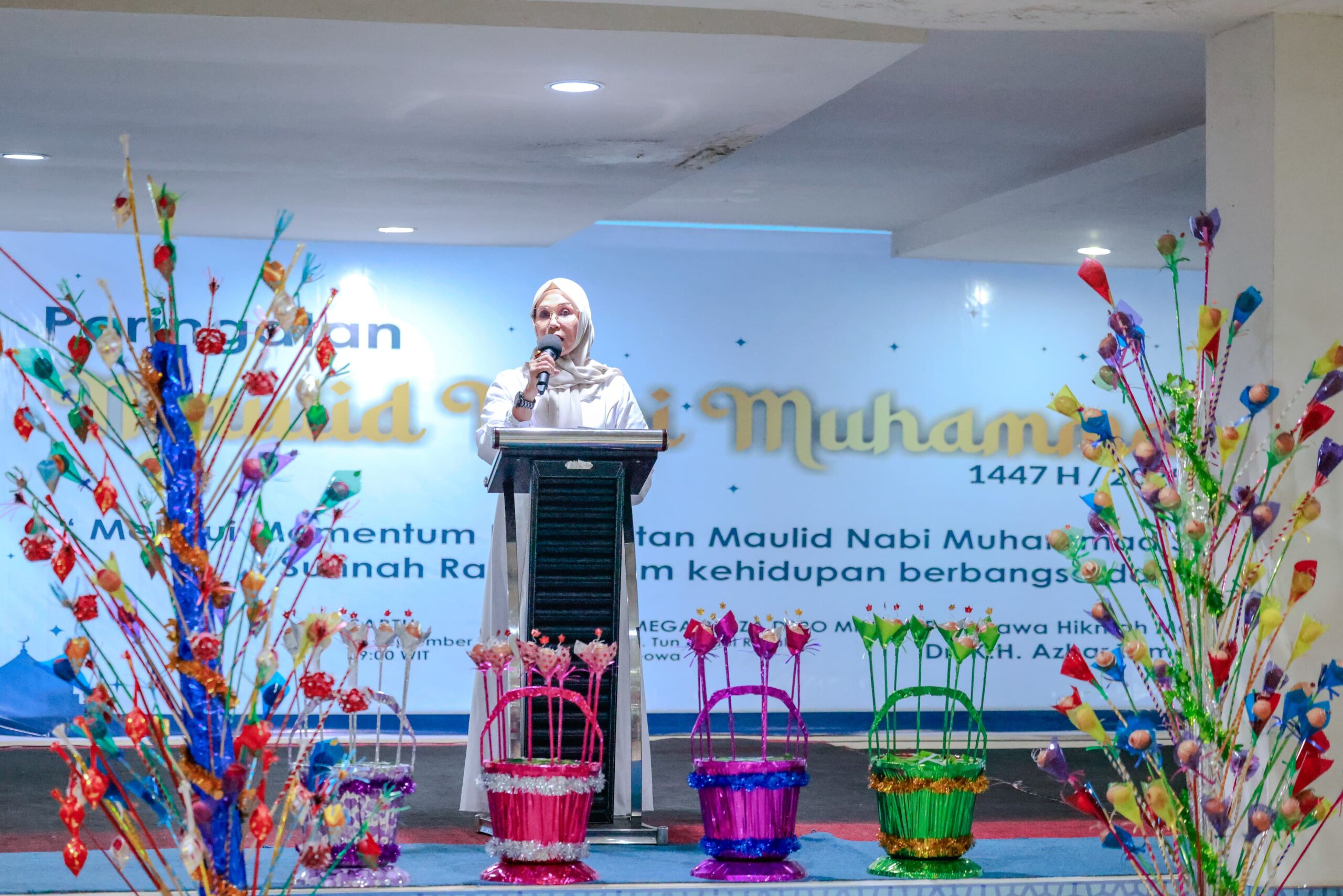 Hadiri Maulid Nabi Bersama KKDB di Makassar, Andi Ina Kartika Sari Ajak Warga Barru Bersinergi Majukan Daerah