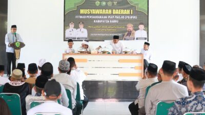 Wabup Barru Abustan A Bintang Buka Musda Perdana IPIM, Dorong Profesionalisme Imam Masjid