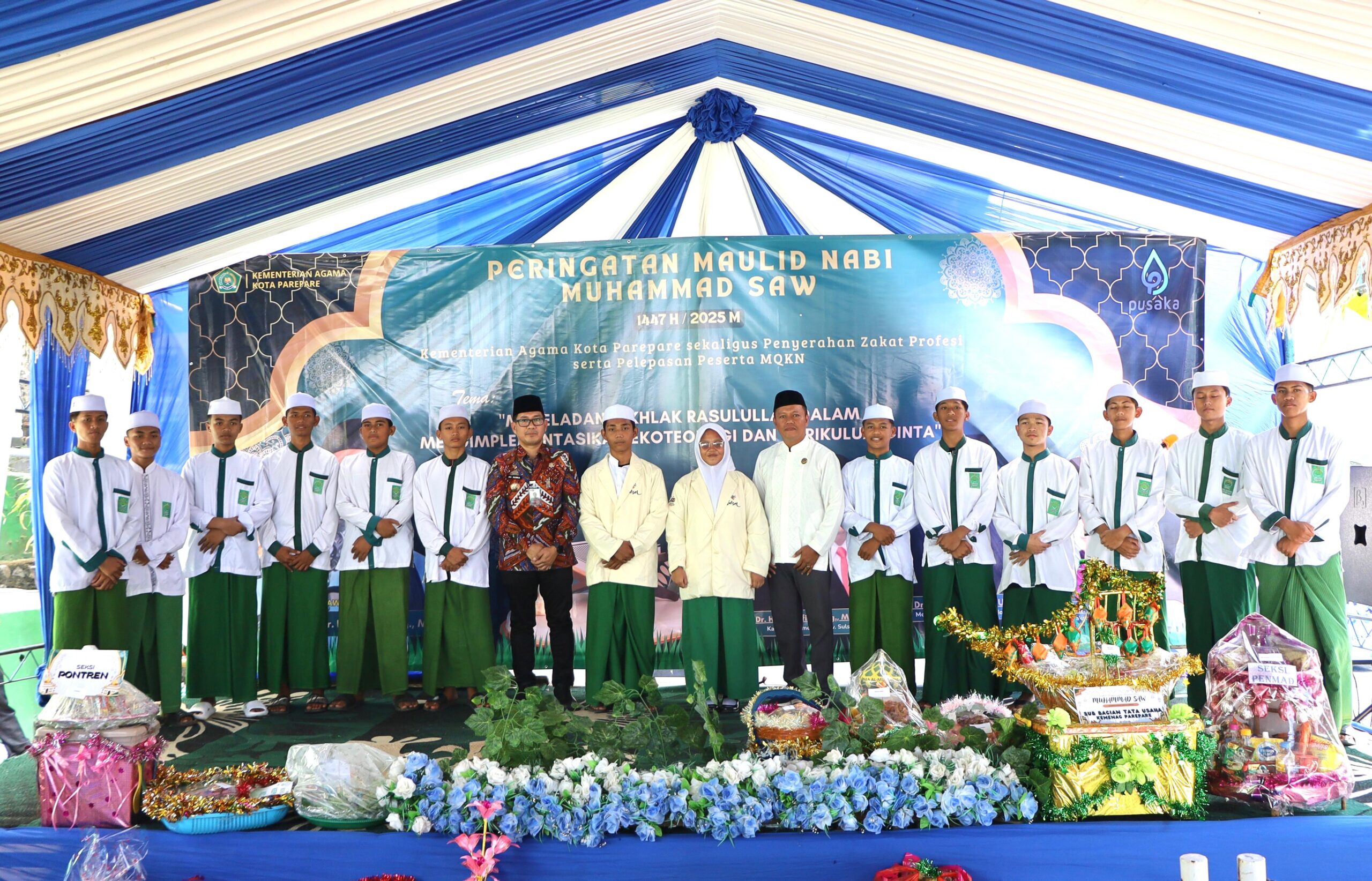 Sinergi Pemerintah dan Kemenag Parepare Diperkuat di Momentum Maulid Nabi Muhammad SAW 1447 H