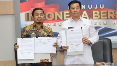 Wali Kota Parepare TSM Teken MoU dengan BNNP Sulsel, Tegaskan Komitmen Berantas Narkoba
