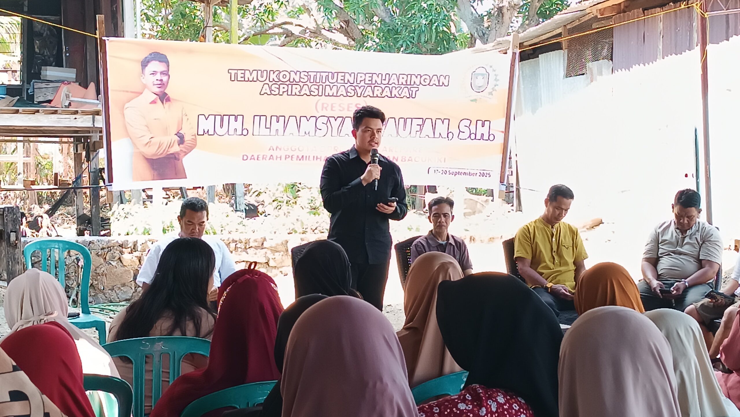 Legislator Golkar Parepare Ilhamsyah Taufan Gelar Temu Konstituen di Lemoe, Komitmen Kawal Aspirasi Warga