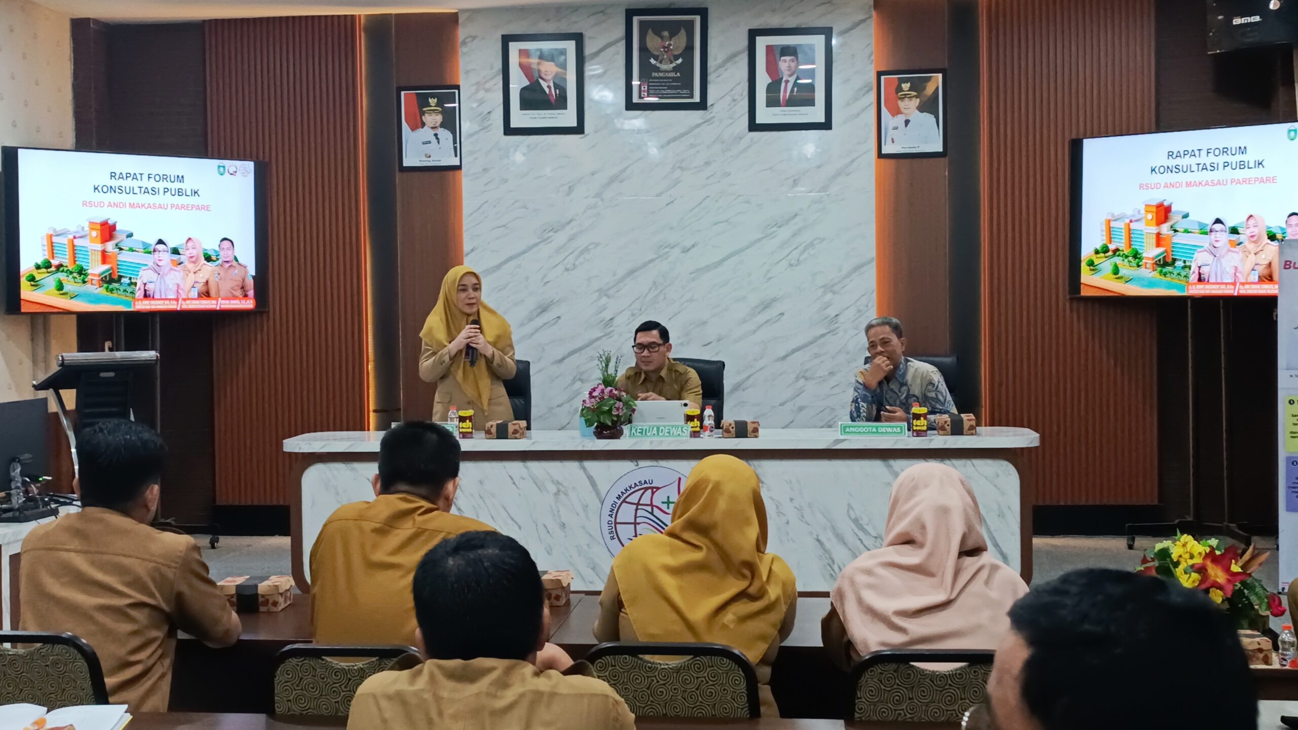 Dewas Apresiasi Komitmen RSUD Andi Makkasau Tingkatkan Kualitas Layanan Kesehatan