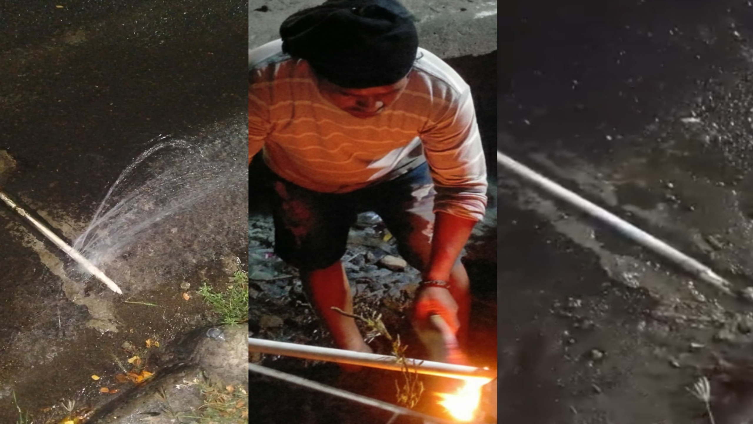 Lapor Pak Wali, Tim PAM Tirta Karajae Gerak Cepat Perbaiki Pipa Bocor di Parepare