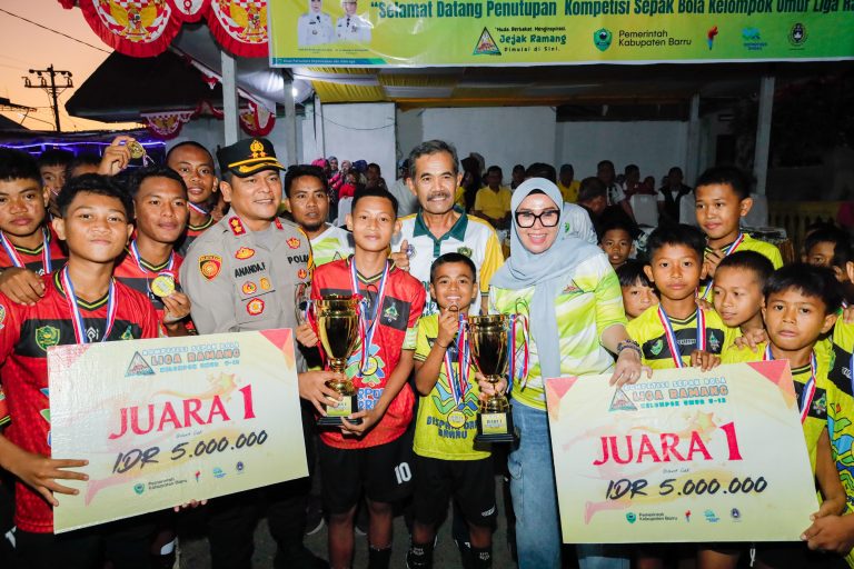 Andi Ina Ucapan Selamat Atas Kemenangan SSB Hibridah di Ajang Liga Ramang 2025