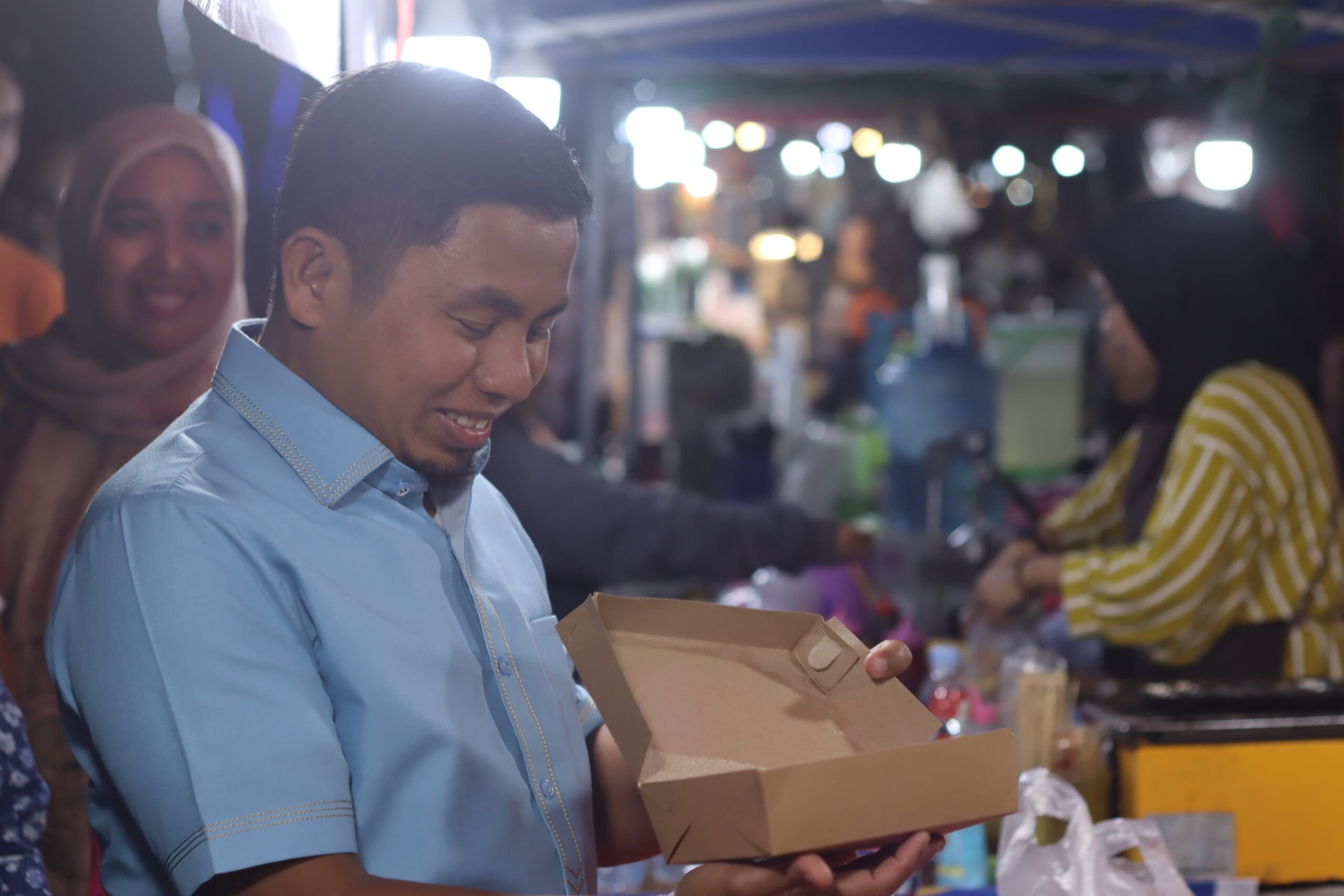 Tasming Hamid Sambangi Tenant UMKM di Care Free Night, Bukti Nyata Dukungan untuk Ekonomi Rakyat