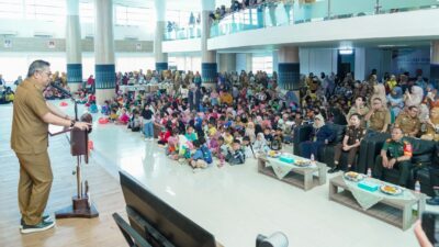 Cegah Stunting, Wabup Abustan Ajak Warga Barru Jadikan Makan Telur Sebagai Budaya Sehat