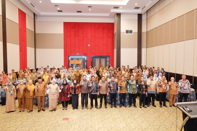 Wakil Bupati Barru Hadiri Rakor dan Evaluasi Pelaksanaan Program Stunting Tingkat Sulsel