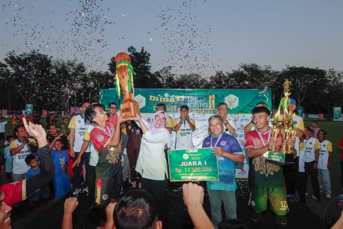 Tutup Liga Bupati Cup 2025, Andi Ina Tegaskan Akan Laksanakan Turnamen Setiap Tahunnya