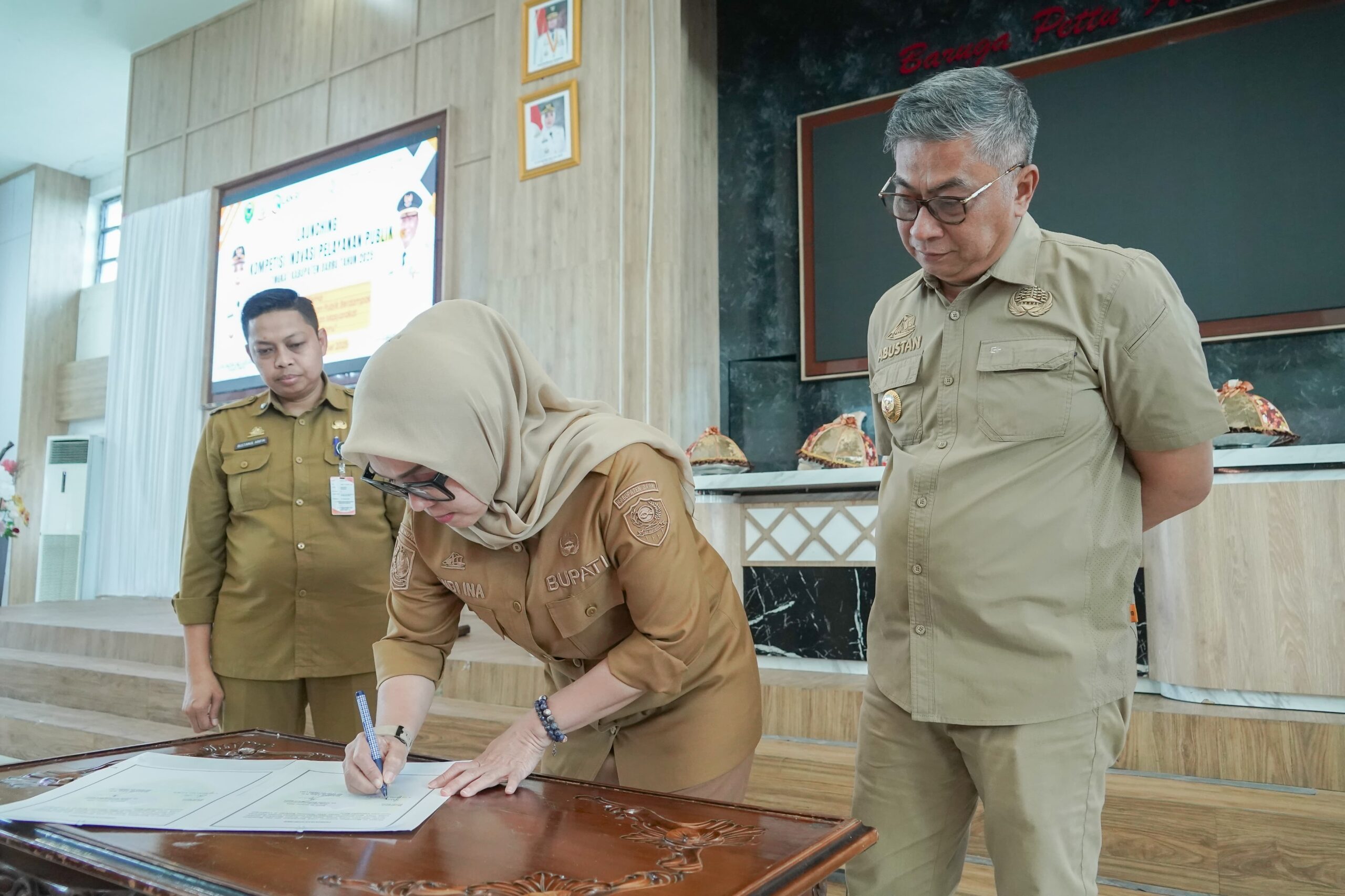 Bupati Barru Luncurkan Kompetisi Inovasi Pelayanan Publik 2025