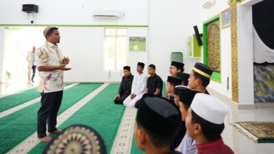 Wali Kota Tasming Hamid Tinjau Program Religi Murid SD-SMP di Masjid Nurul Mukhlisin Parepare