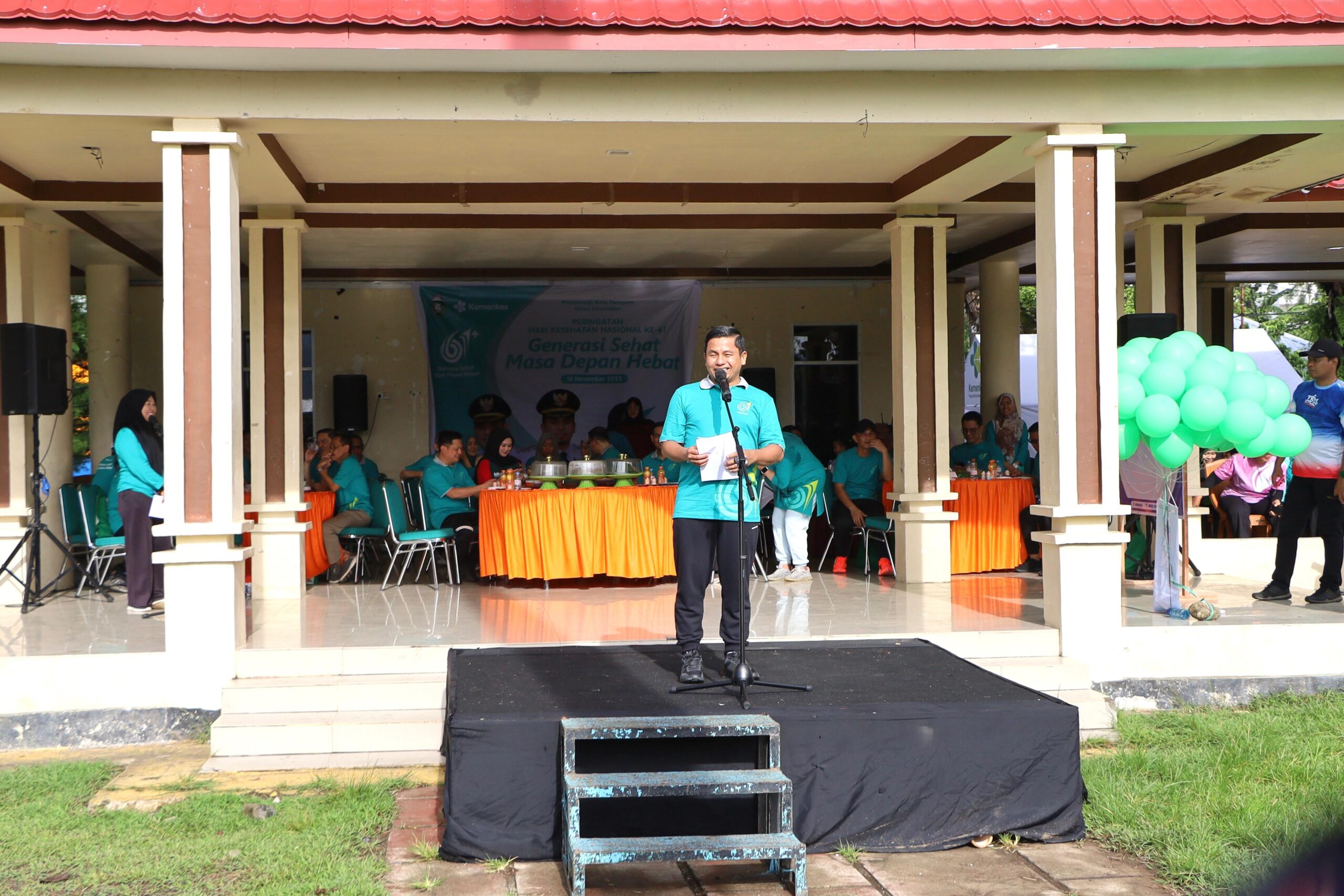 Parepare Peringati HKN, Wali Kota Tasming Hamid Ajak Tenaga Kesehatan Tingkatkan Layanan