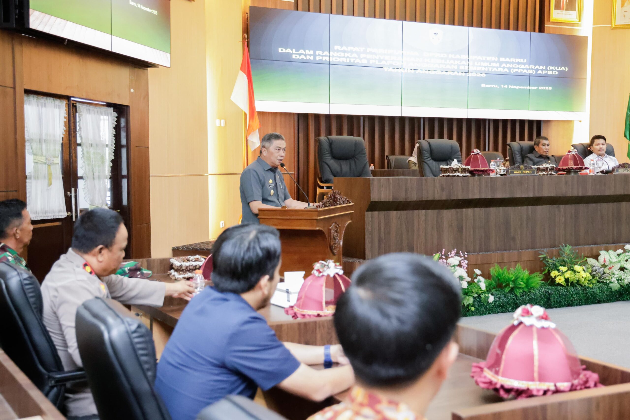 Pemkab Barru Siapkan Penyesuaian Anggaran 2026 Akibat Penurunan Dana Transfer