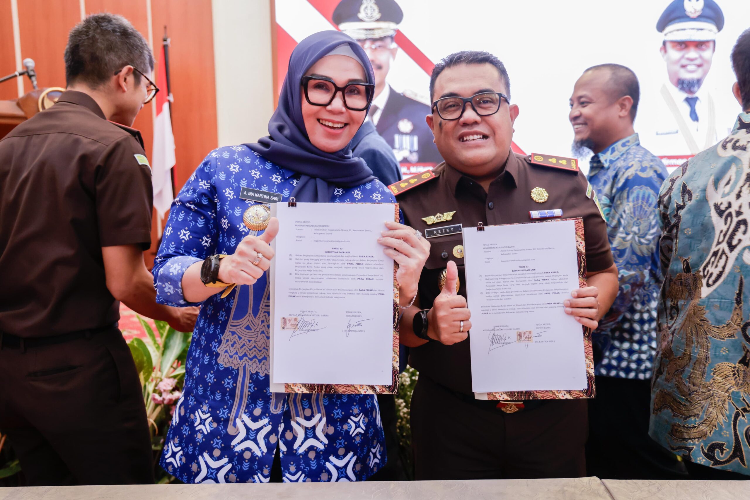 Barru dan Kejari Sepakat Terapkan Pidana Kerja Sosial bagi Pelaku Tindak Pidana