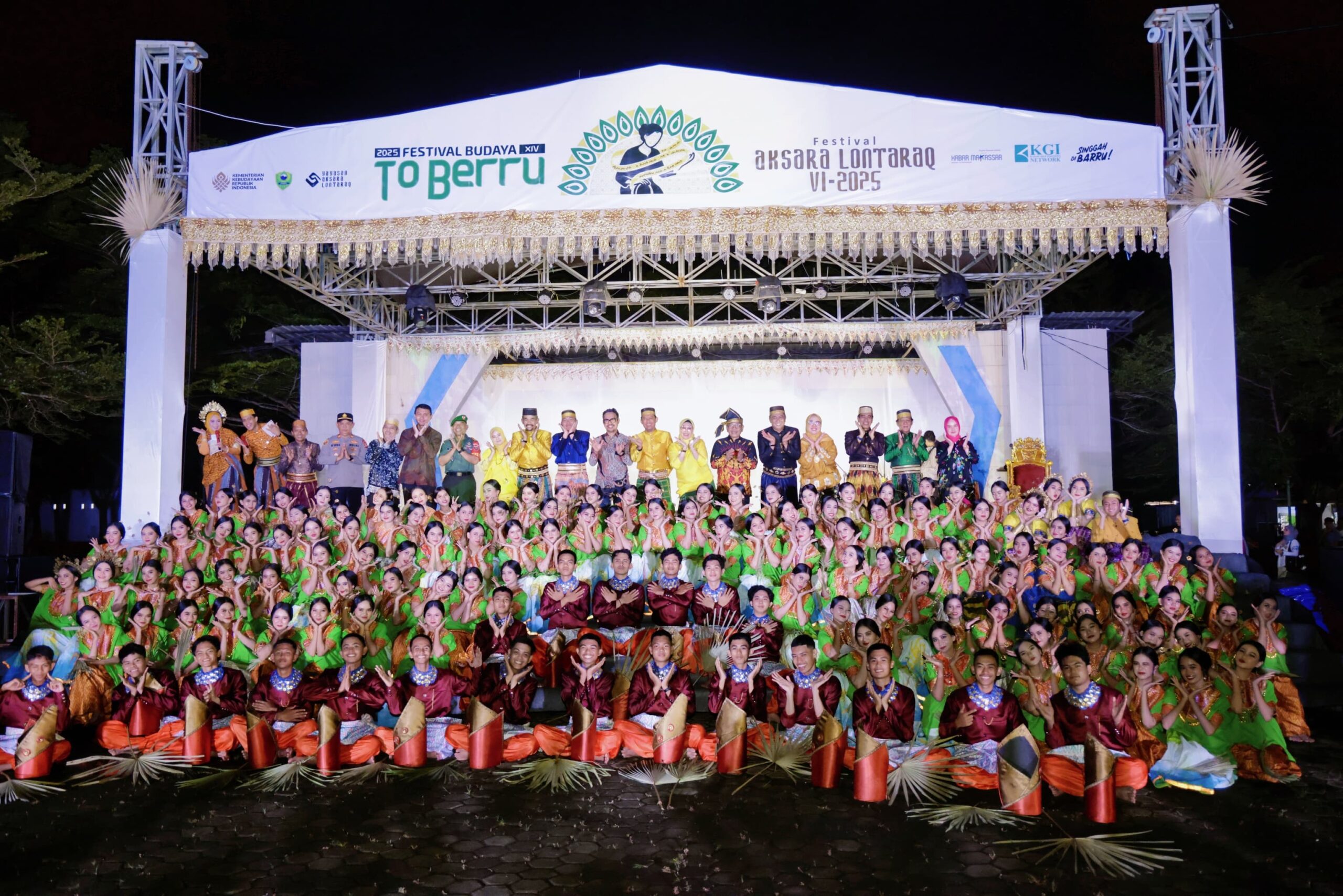 Bupati Andi Ina Buka Festival Toberu XIV dan Aksara Lontara VI, Dorong Pelestarian Budaya ke Tingkat Internasional