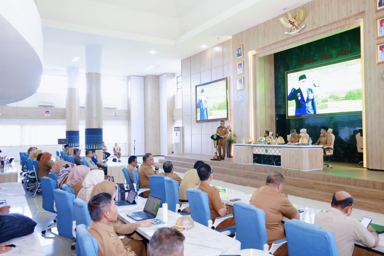 Wabup Barru Dorong ASN Perkuat Integritas dan Pelayanan Publik di Rakor Kepegawaian