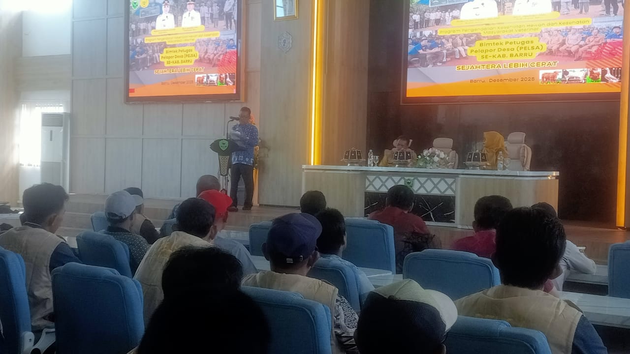 Pemkab Barru Gelar Bimtek PELSA, Perkuat Deteksi Dini Penyakit Hewan