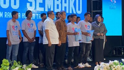 Satu Dekade Mario Bakti Group Tebar Manfaat, Salurkan 1.000 Paket Sembako dan Bedah 10 Rumah di Parepare
